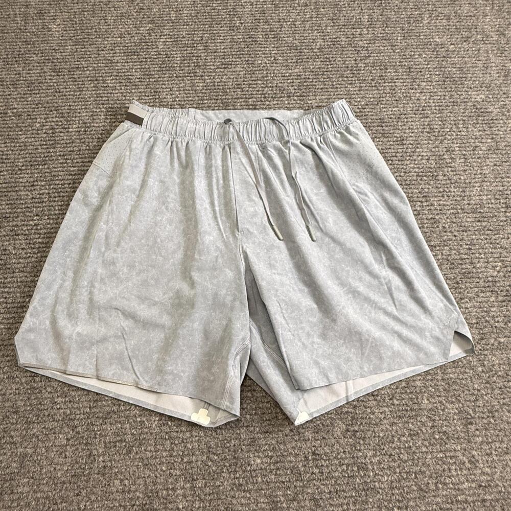 Lululemon Shorts Mens Medium blue Lined 5.5 In Inseam Athletic Running Gym